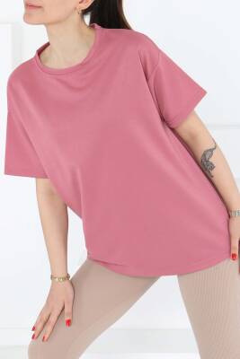 Kısa Kollu T-Şhirt Gül - 27140 - 3