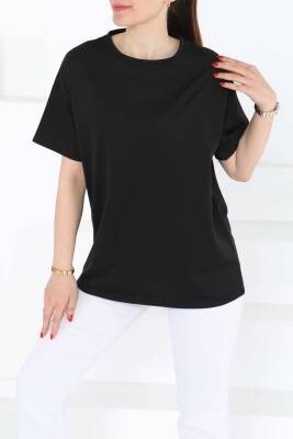 Kısa Kollu T-Şhirt Siyah - 27140 