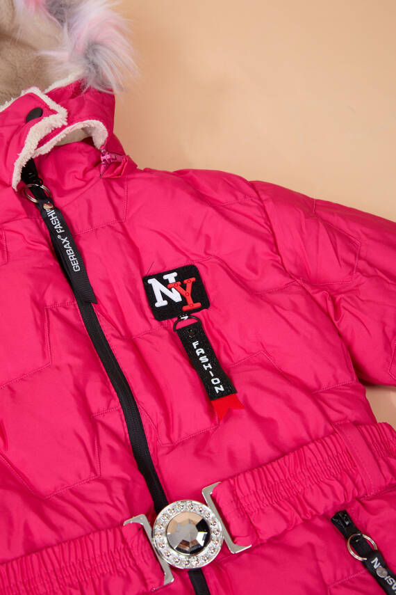 Kız Çocuk Fusya Mont - 23898 - 2