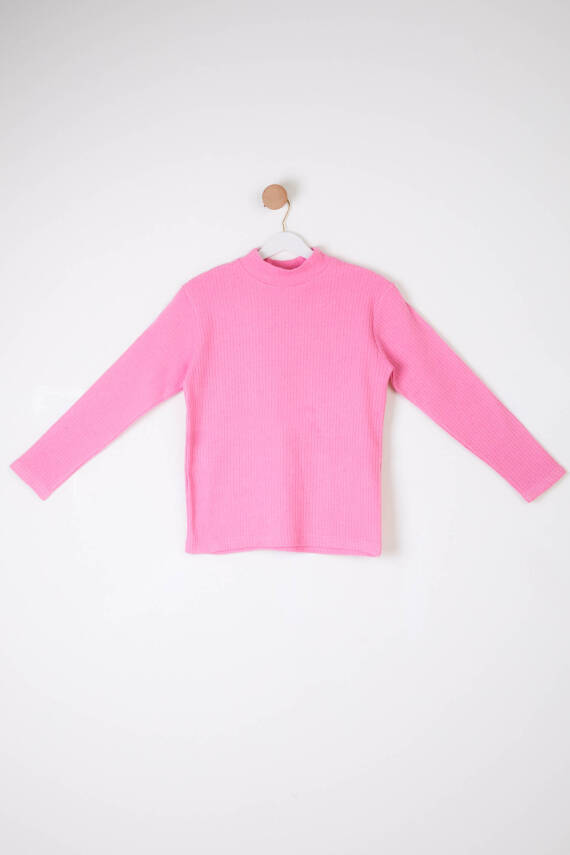 Kız Çocuk Pembe Fitilli Badi - 26088 - 1