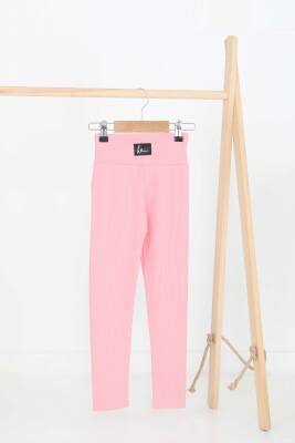 Kız Çocuk Pembe Fitilli Tayt - 27200 