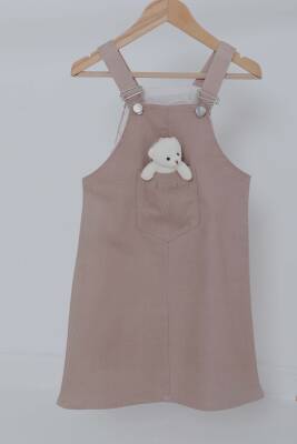 Kız Çocuk Vizon Ayıcıklı Jile - 27063 - 2