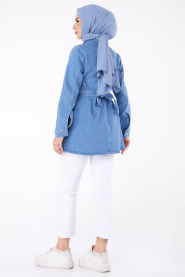 Kot Tunik Buz Mavi - 24050 - 5