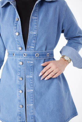 Kot Tunik Buz Mavi - 24050 - 7