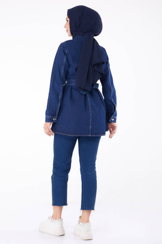 Kot Tunik Koyu Mavi - 24050 - 5