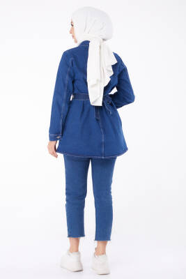 Kot Tunik Mavi - 24050 - 5