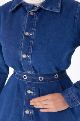 Kot Tunik Mavi - 24050 - 6