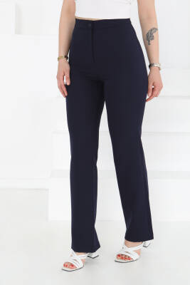 Kumaş Pantolon Lacivert - 27246 - 3