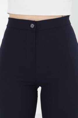 Kumaş Pantolon Lacivert - 27246 - 6