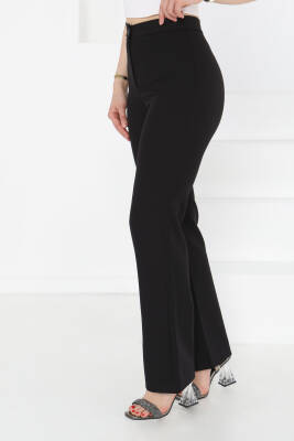 Kumaş Pantolon Siyah - 27246 - 3