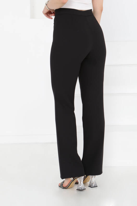 Kumaş Pantolon Siyah - 27246 - 5
