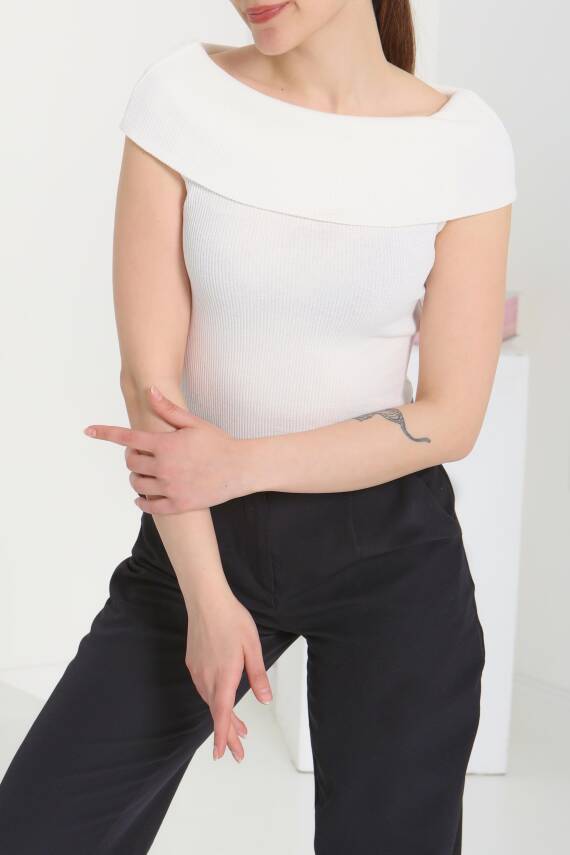 Madonna Yaka Bady Beyaz - 27138 - 2