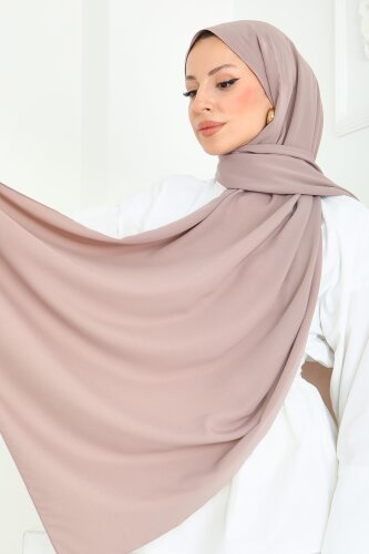 Medine İpeği Şal Vizon - 27852-VIZON