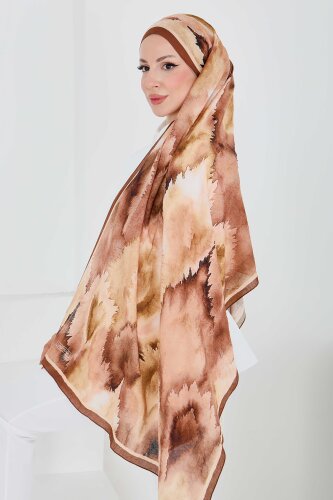 Natural Harmony Bambu Crash Şal Taba - 27914-TABA - TOFİSA