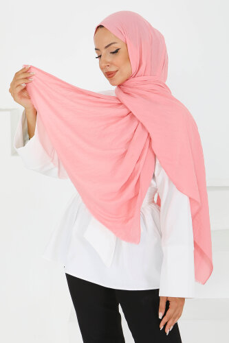 Pamuk Soft Şal Gül - 27591 