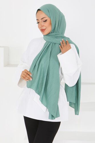 Pamuk Soft Şal Haki - 27591 - 2