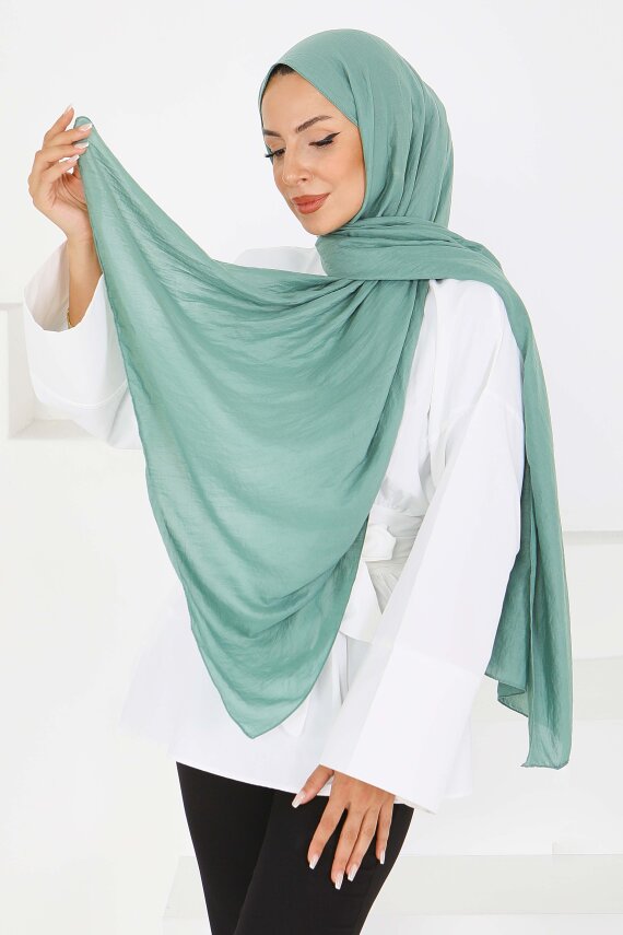 Pamuk Soft Şal Haki - 27591 - 1