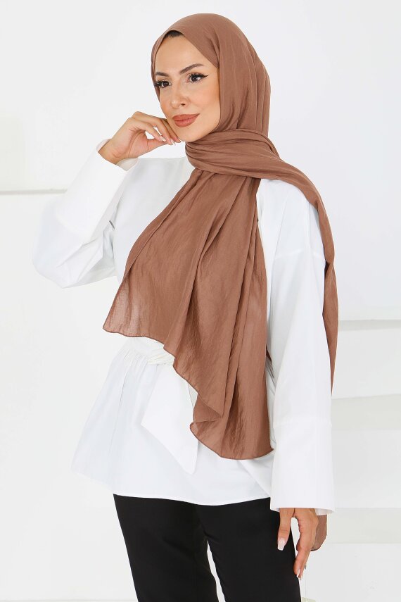 Pamuk Soft Şal Vizon - 27591 - 3