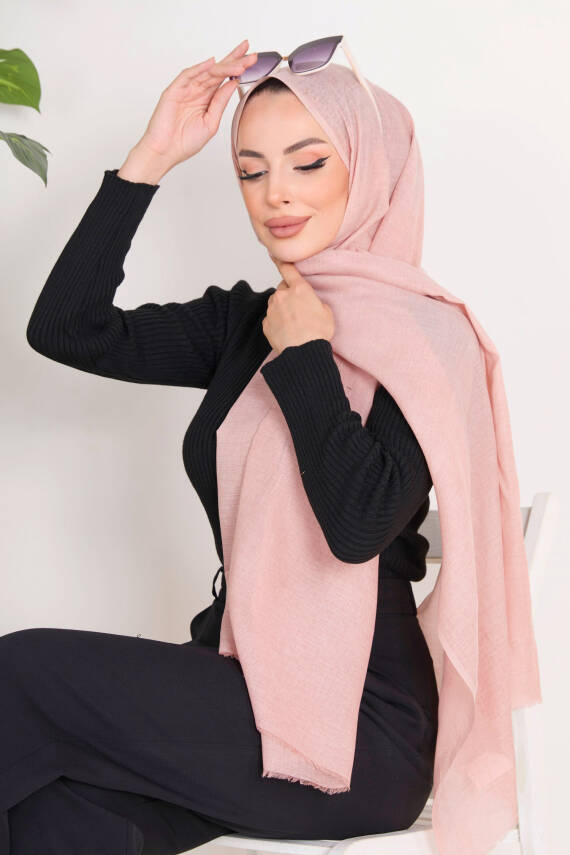 Pamuklu Şal Pudra - 23351 - 2