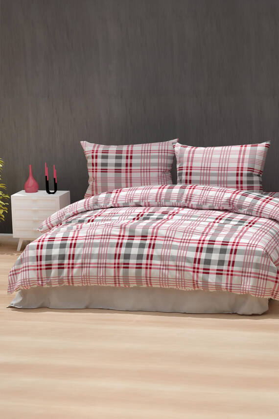 Pembe Çift Kişilik Nevresim Seti - 25354 - 1