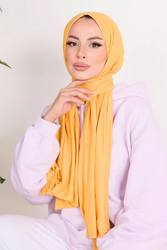Penye Şal Hardal - 23353 - 3