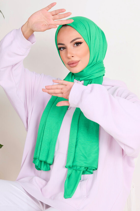 Penye Şal Yesil - 23353 - 1