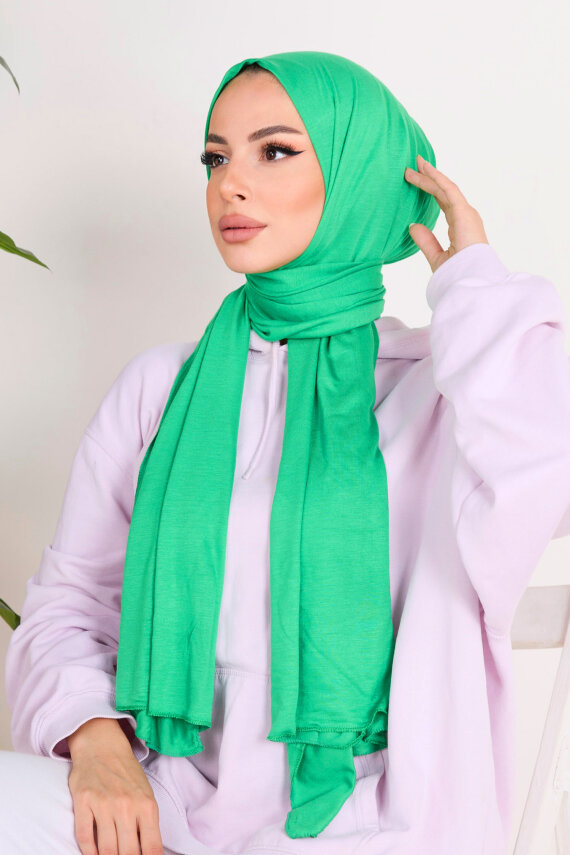 Penye Şal Yesil - 23353 - 3