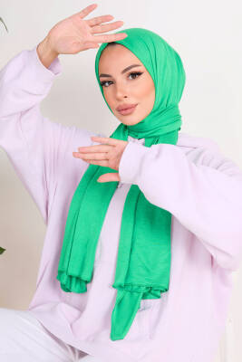 Penye Şal Yesil - 23353 