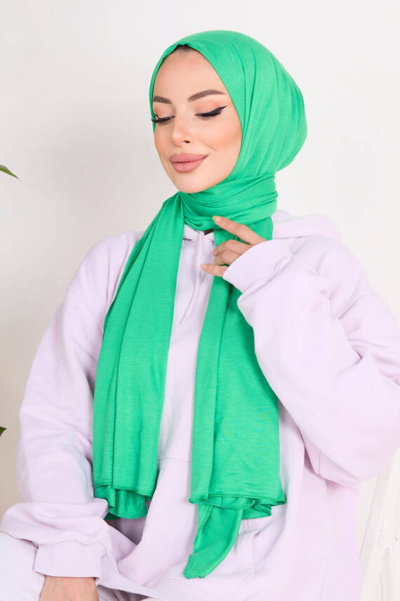 Penye Şal Yesil - 23353 - 2