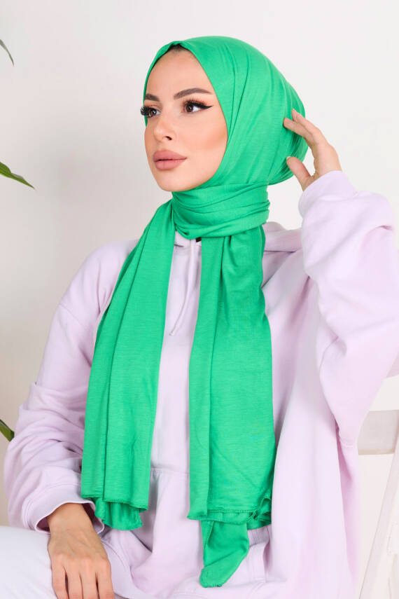 Penye Şal Yesil - 23353 - 3