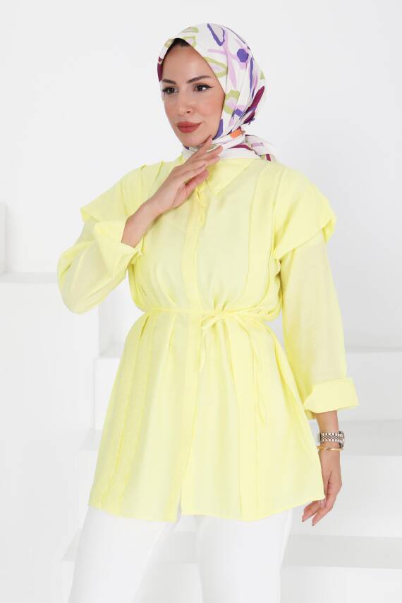 Pileli Tunik Sari - 27435 - 1