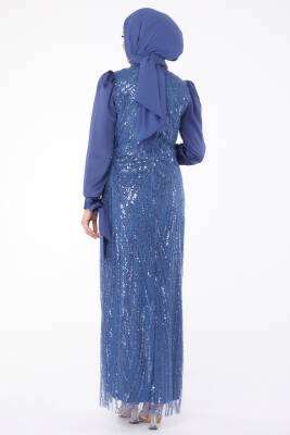 Pullu Abiye Ebise Indigo - 26190 - 5