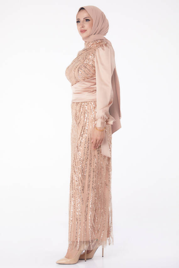 Pullu Abiye Ebise Vizon - 26190 - 4