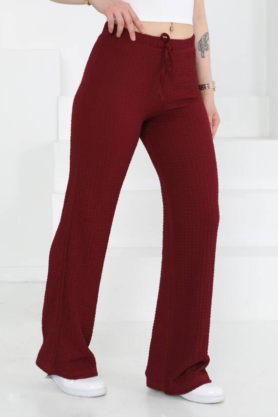 Salaş Pantolon Bordo - 27276 - 1