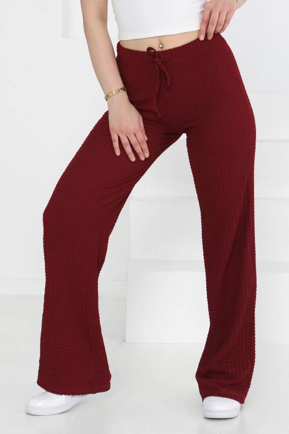 Salaş Pantolon Bordo - 27276 - 2
