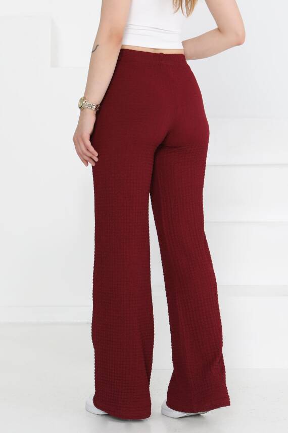 Salaş Pantolon Bordo - 27276 - 5