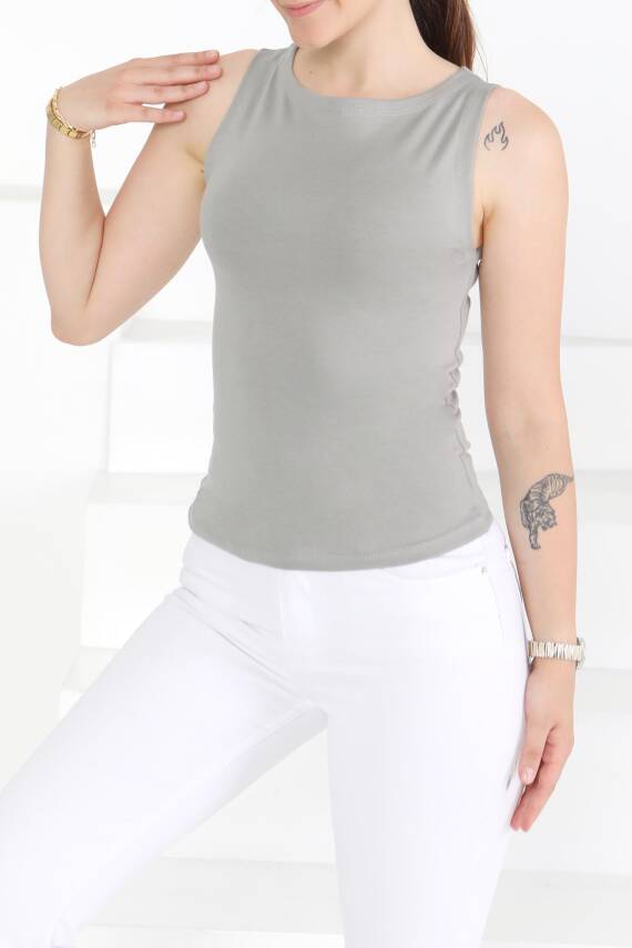 Sıfır Kol Bady Bej - 27374 - 3