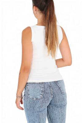 Sıfır Kol Bady Beyaz - 27374 - 4