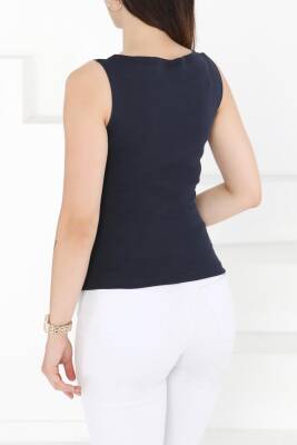 Sıfır Kol Bady Lacivert - 27374 - 4