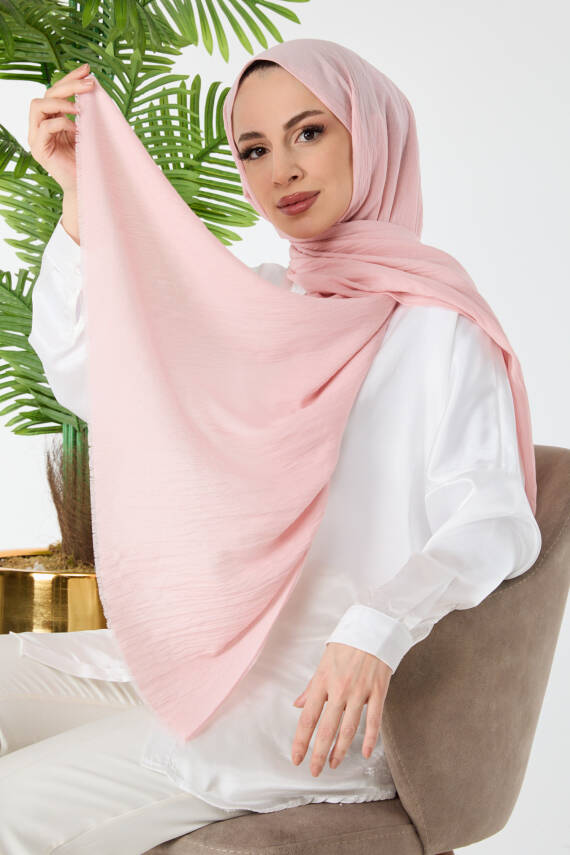 Soft Pamuk Şal Pudra - 23352 - 1