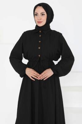 Süveterli Elbise Takım Siyah - 27192 - 1