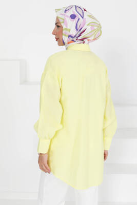 Taş Detaylı Tunik Sari - 27432 - 4