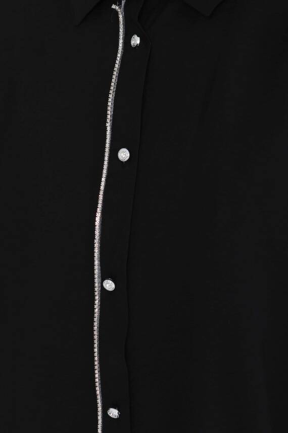 Taş Detaylı Tunik Siyah - 27432 - 5