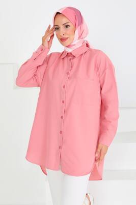 Tek Cepli Gömlek Gül - 27087 