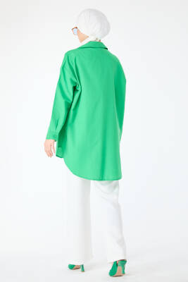 Tek Cepli Gömlek Yesil - 27087 - 3