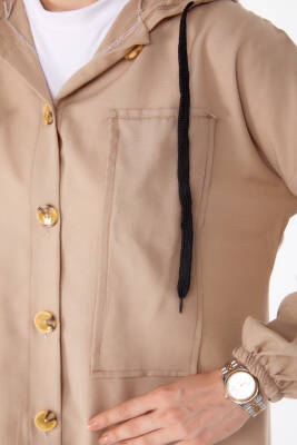 Tunik Pantolon İkİli Takım Vizon - 27290 - 6