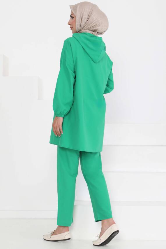 Tunik Pantolon İkİli Takım Yesil - 27290 - 6