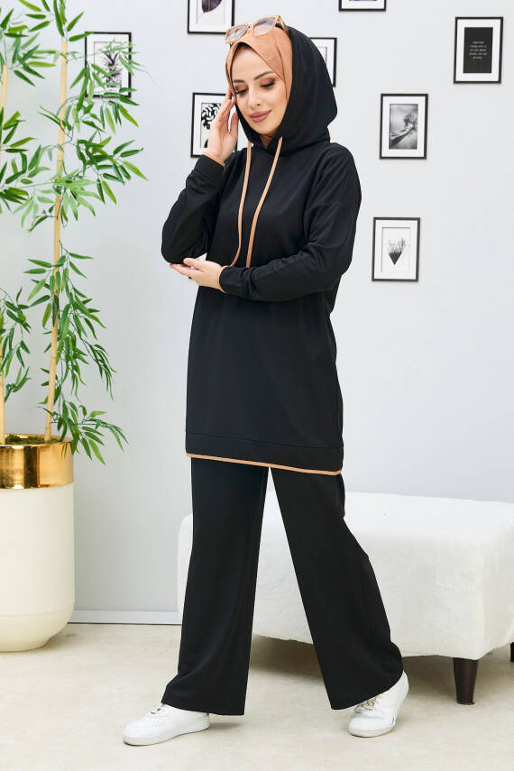 Tunik Pantolon Siyah - 27390 - 1
