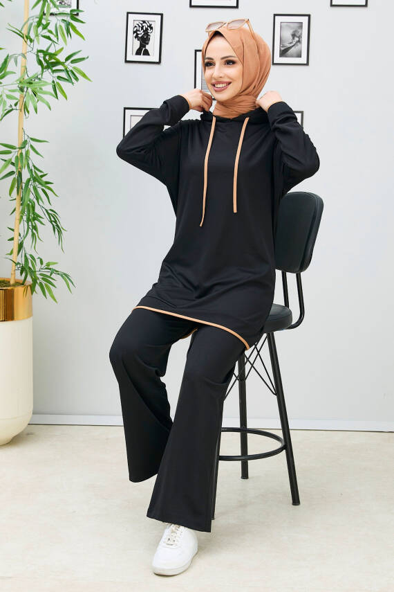 Tunik Pantolon Siyah - 27390 - 3