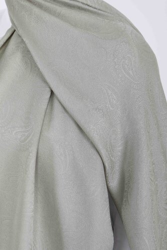 Vintage Monagram Şal Mint - 27593 - 4